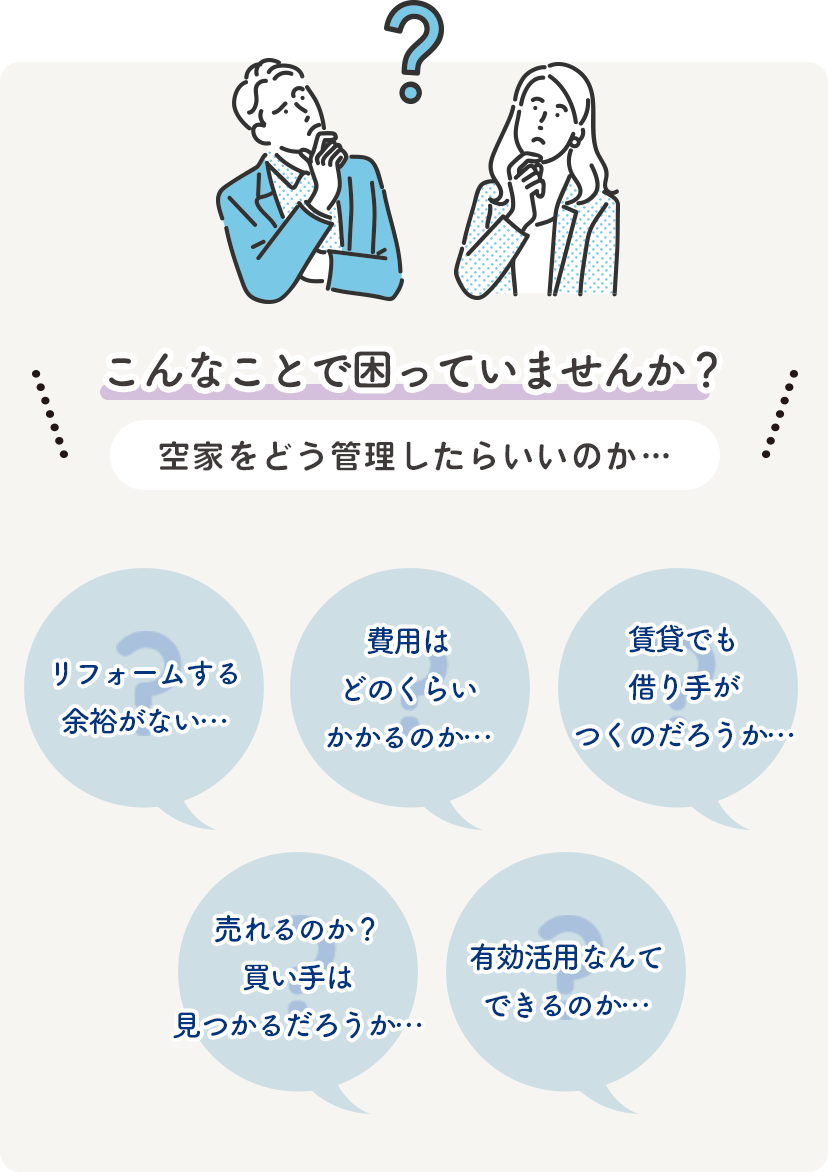 こんなことで困っていませんか？